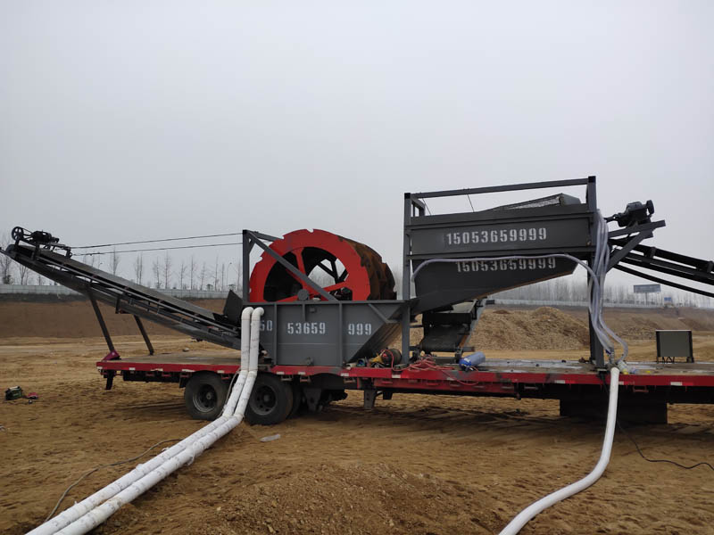移動式洗砂機(jī) 移動式洗砂機(jī)